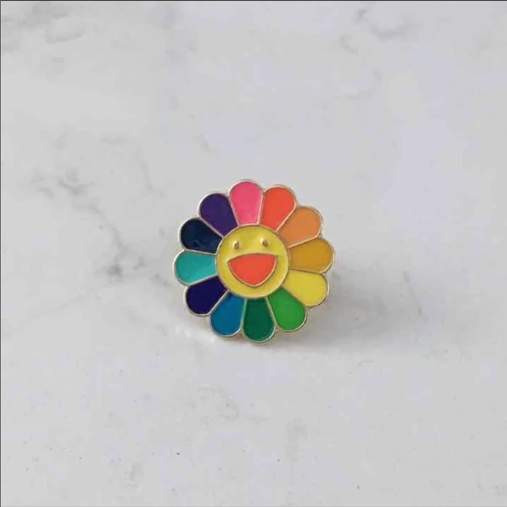 Flower Enamel Pin